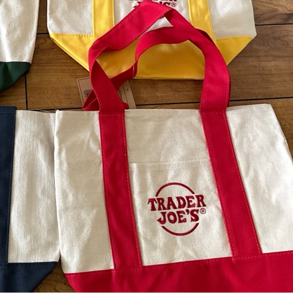 Red Trader Joe's Mini Tote